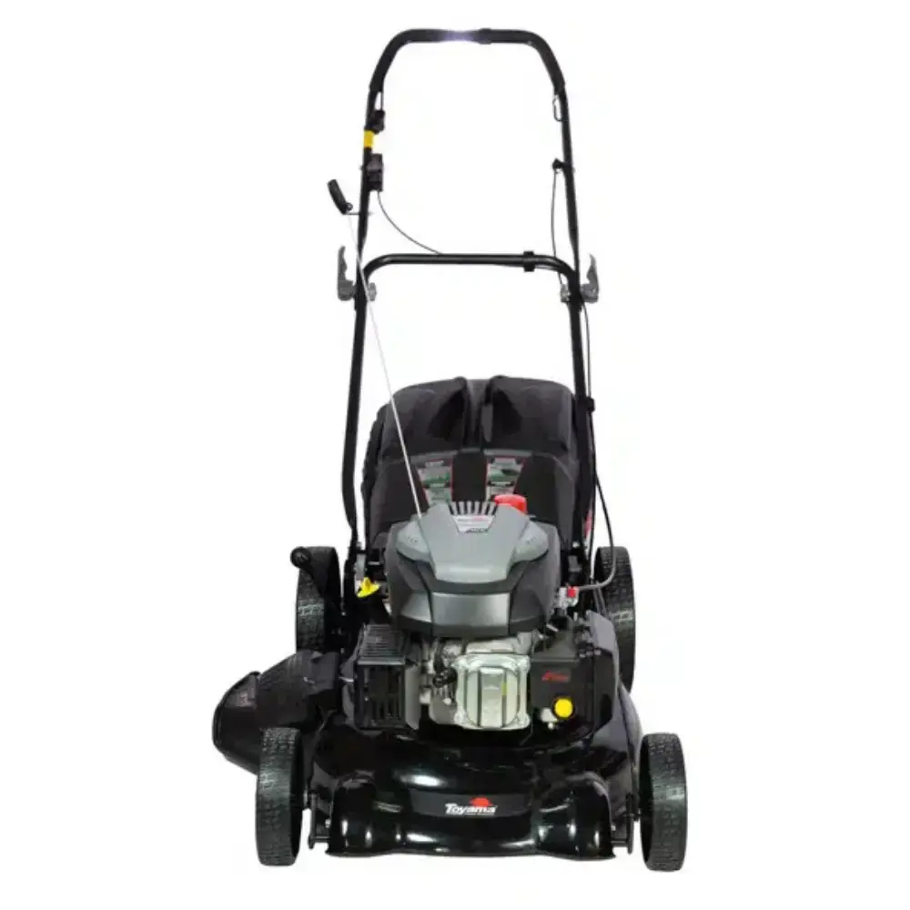 Cortador de grama à gasolina 6HP 4T recolhedor e saída lateral TLM510RMS-60L Toyama — fotografia 3