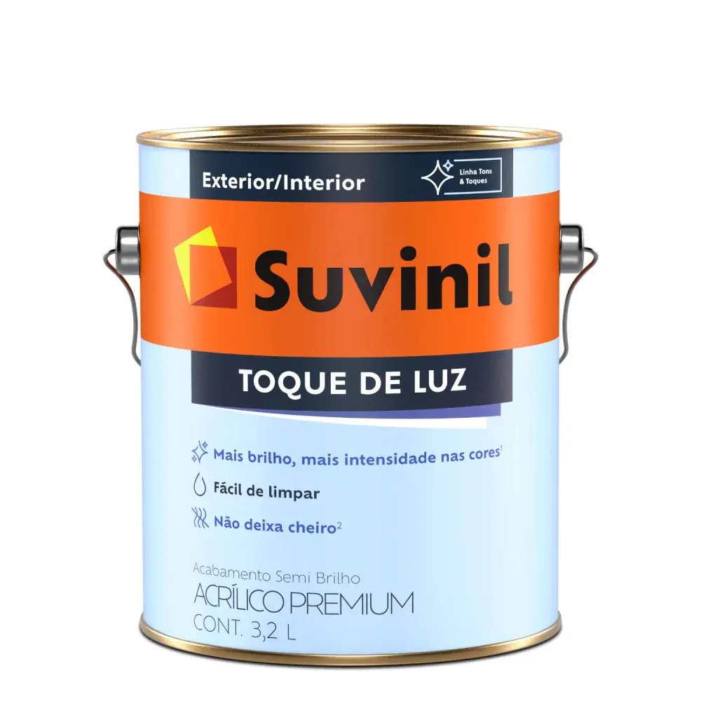 Acrílico toque luz sb base A2 3,2L suvinil Suvinil Selfcolor