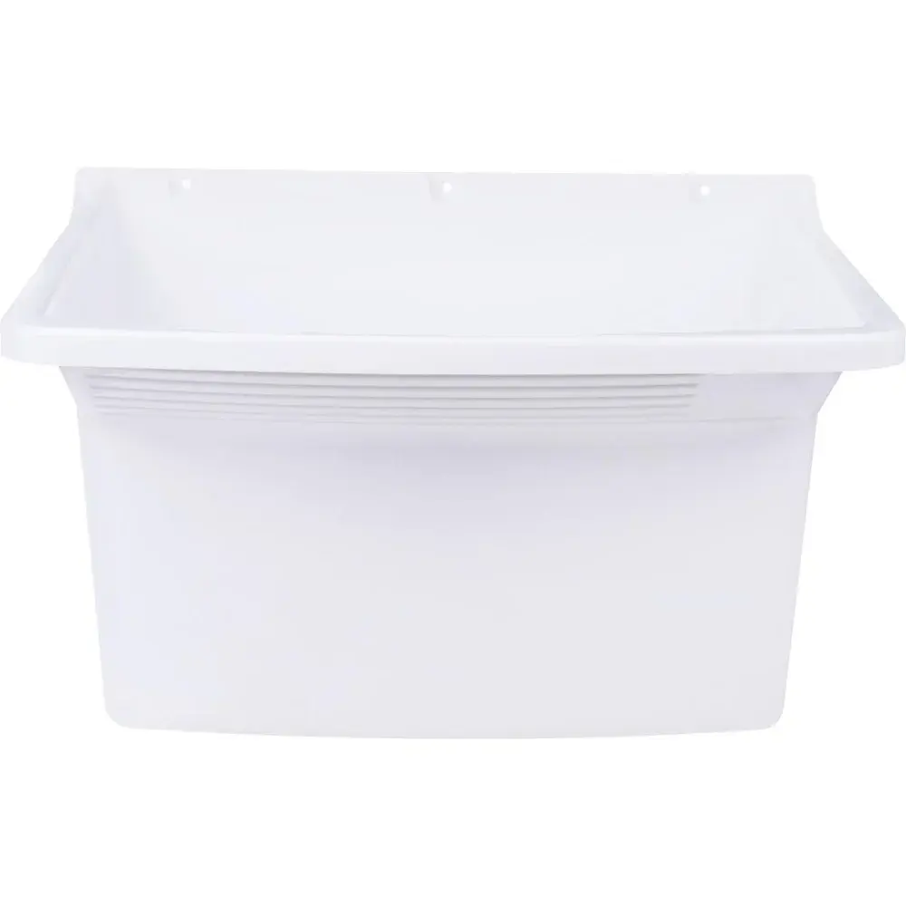 Tanque de plástico branco 20L 470X480X350MM Herc — fotografia 2