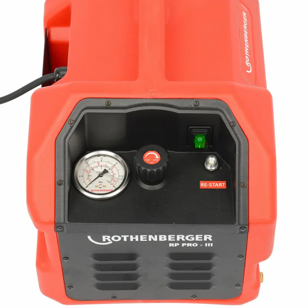 Bomba teste hidrostático rp pro iii Rothenberger - 220 volts — fotografia 4