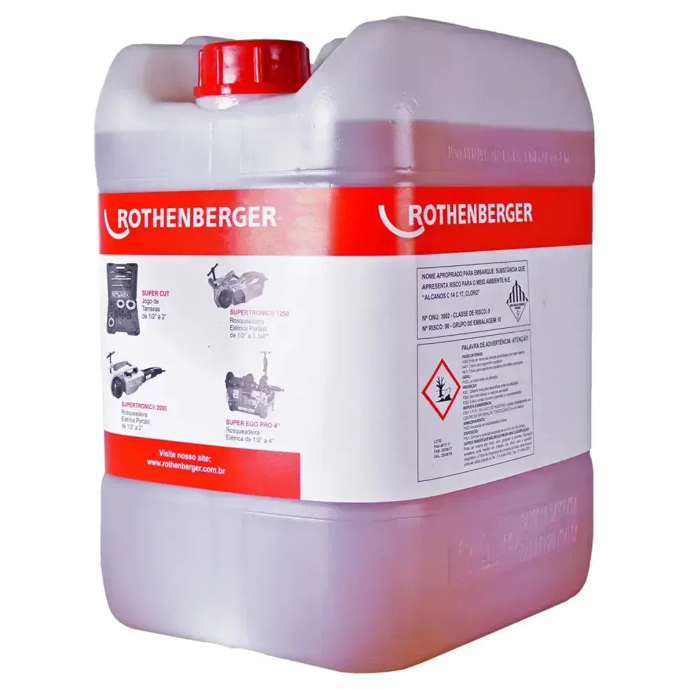 Óleo para rosca e corte galão 20L rocut br rothenberguer Rothenberger — fotografia 9