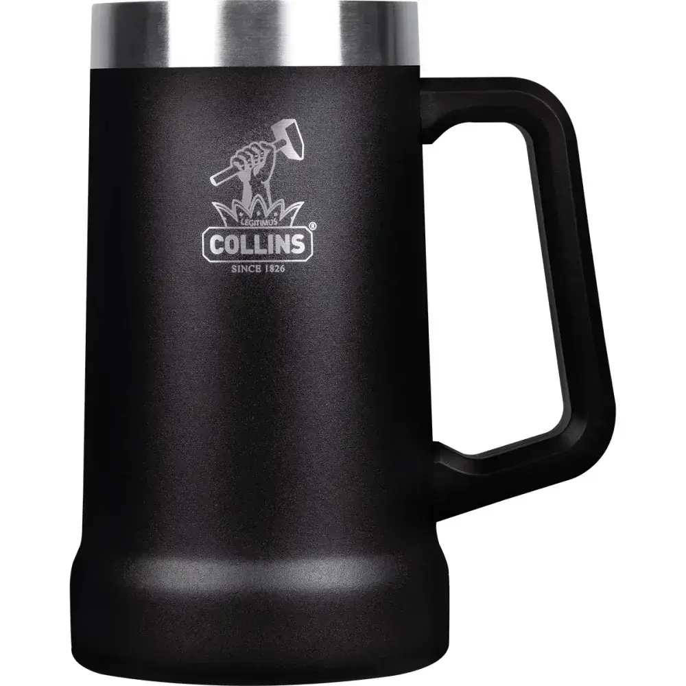 Caneca térmica aço 709ML preto Collins — fotografia 8