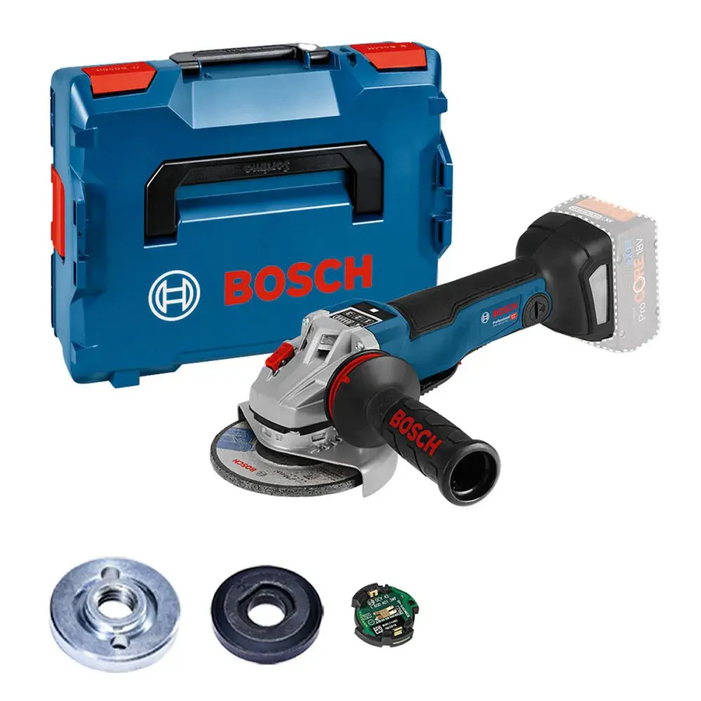 Esmerilhadeira angular gws 18V-10 psc 1000W Bosch — fotografia de referência