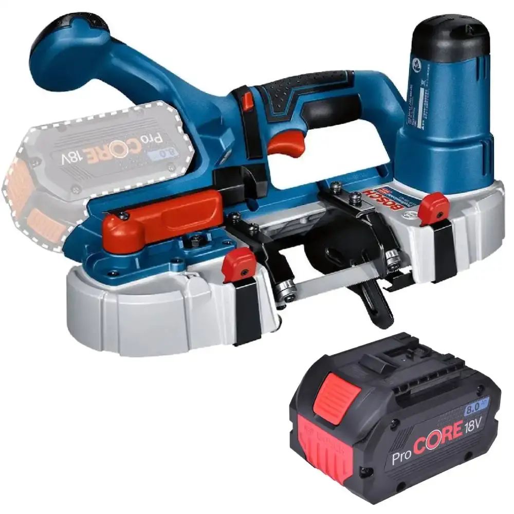 Serra de fita a bateria GCB 18V-63 bateria 8AH GBA procore Bosch — fotografia de referência