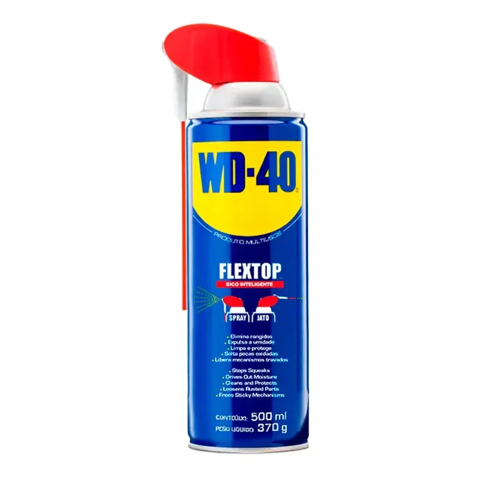 Lubrificante flextop com bico articulável 500ML Wd-40 — fotografia 6