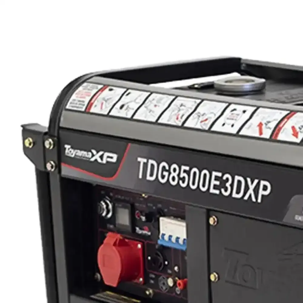 Gerador de energia à diesel 7.5 kva TDG8500E3DXP Toyama — fotografia 4