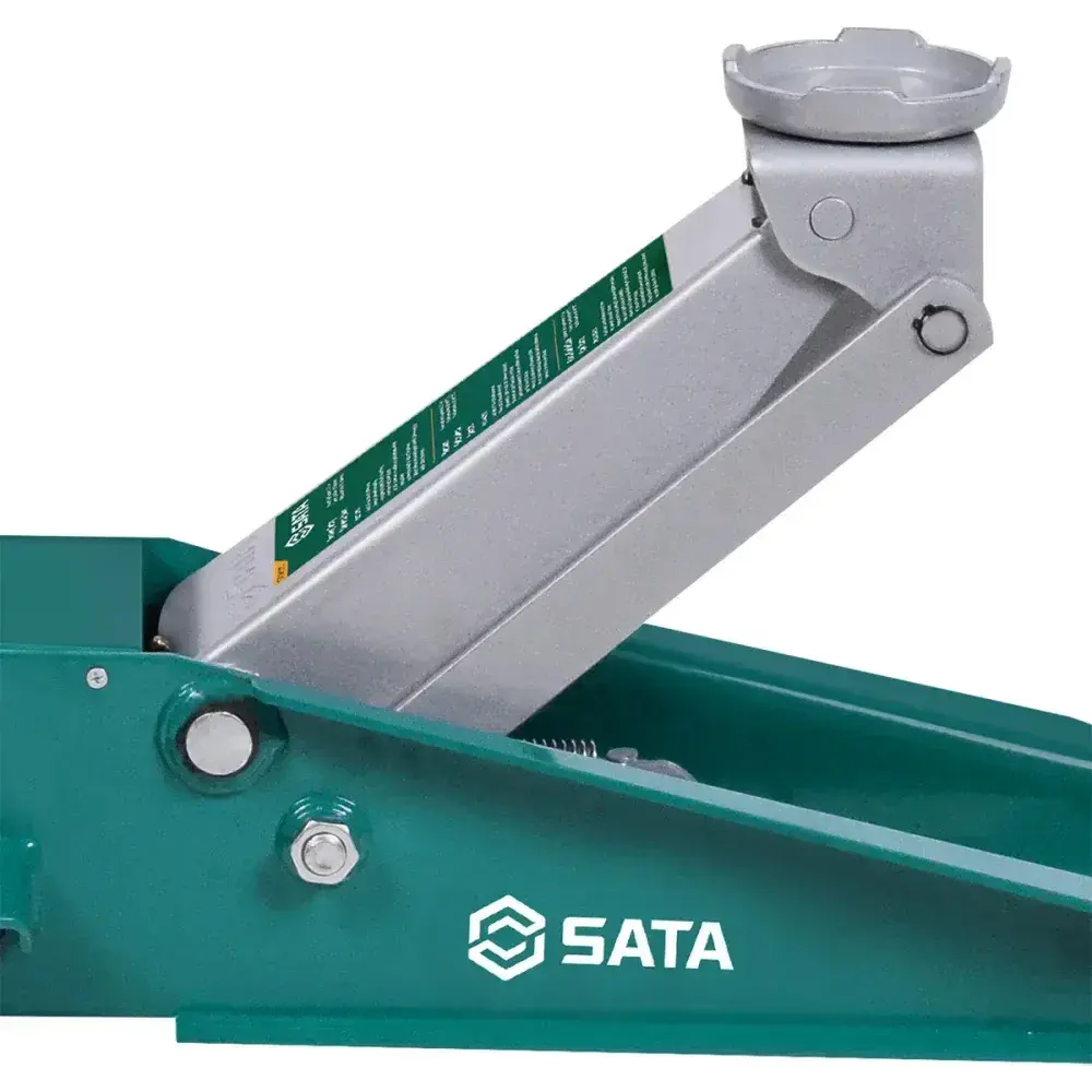 Macaco hidráulico jacaré curto 18,49CM 2,5T Sata — fotografia 9