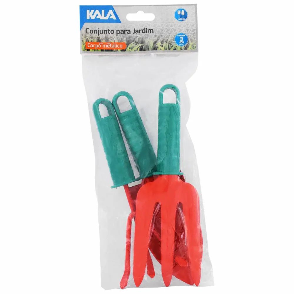 Conjunto para jardim em corpo metálico de 3 peç Kala — fotografia 8