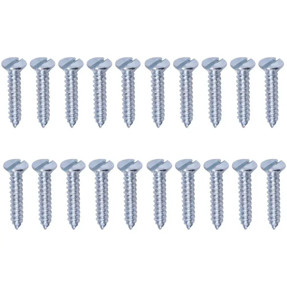 Parafuso cabeça chata zincado 2,8X16MM 20 peças Worker — fotografia 6