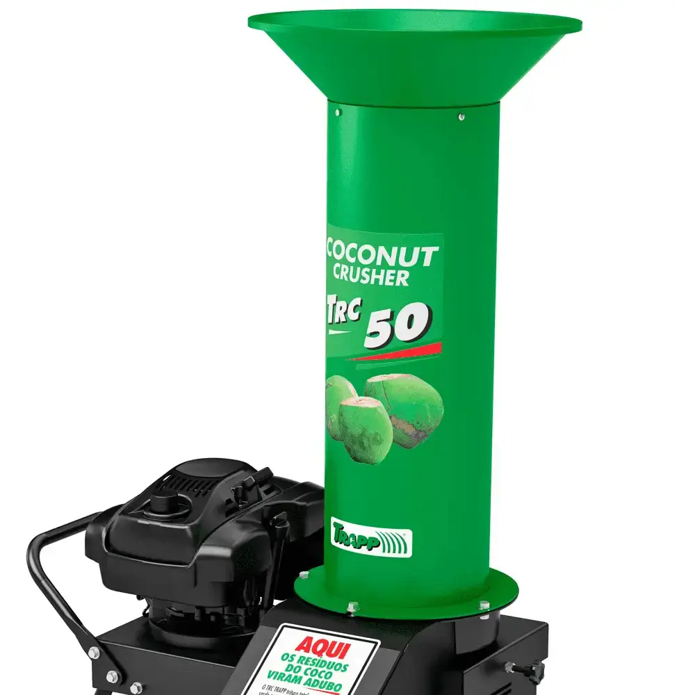 Triturador de coco à gasolina TRC-50G com motor 6.5HP 2933032 Trapp — fotografia 2