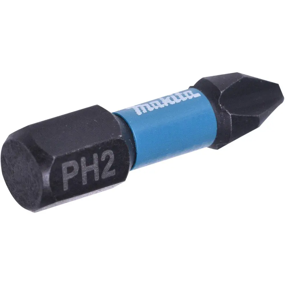 Ponta bits phillips PH2-52MM impacto B-63616 Makita - 2 peç — fotografia 5