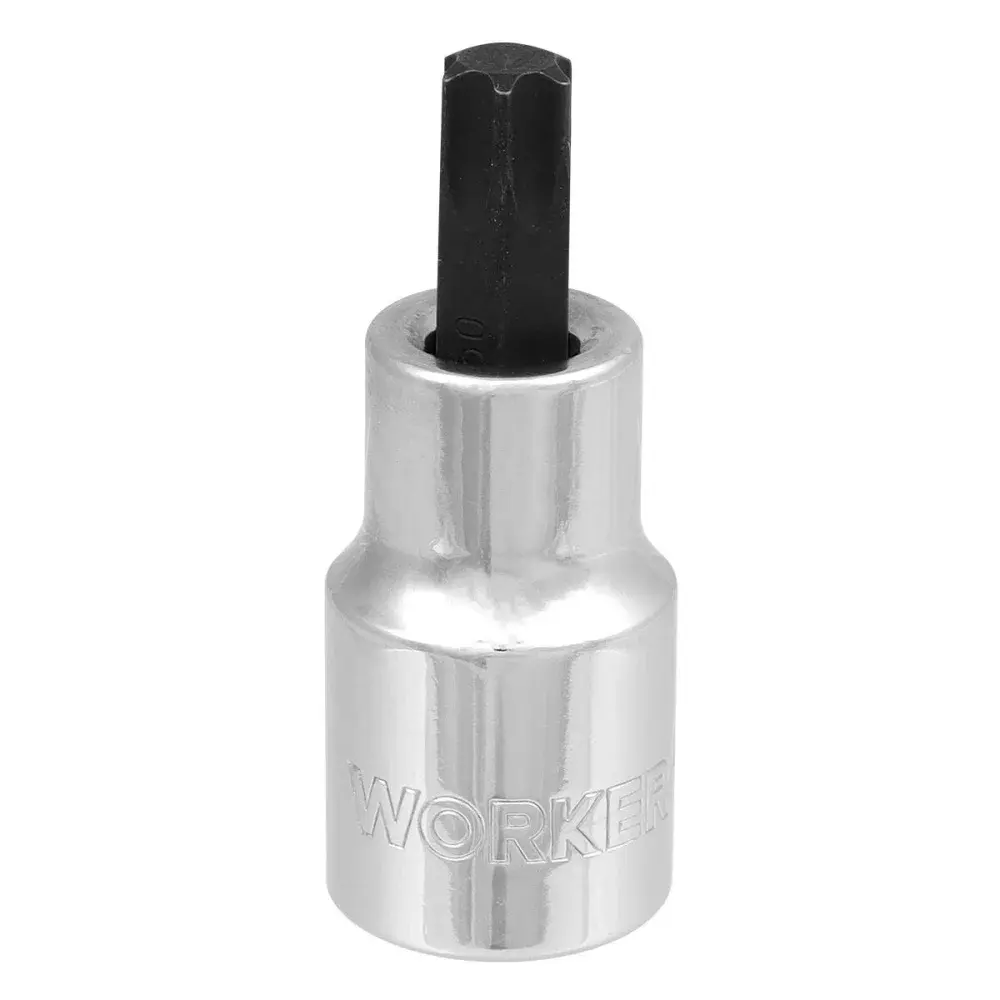 Chave soquete torx encaixe 1/2 T-50 Worker — fotografia de referência