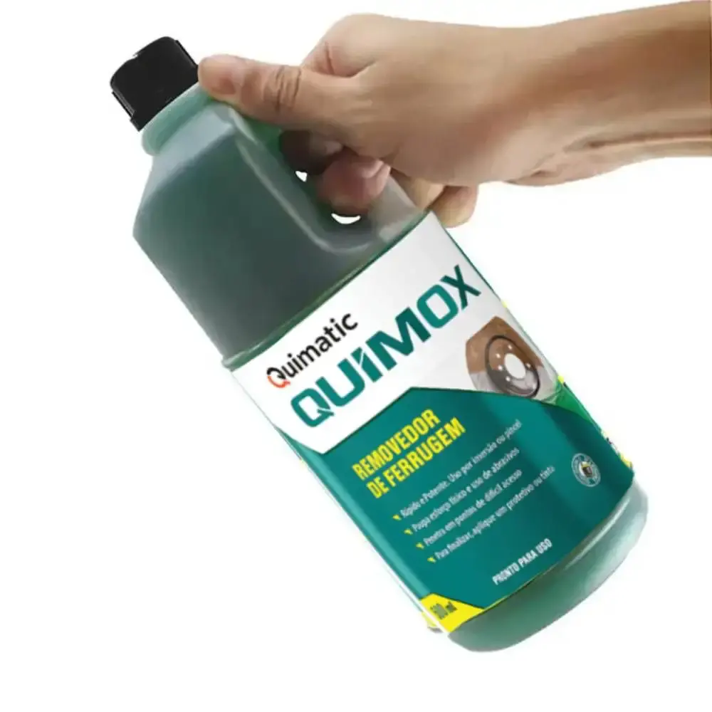 Removedor de ferrugem ultrarrápido 500 ML para metais ferrosos quimox Tapmatic — fotografia 4