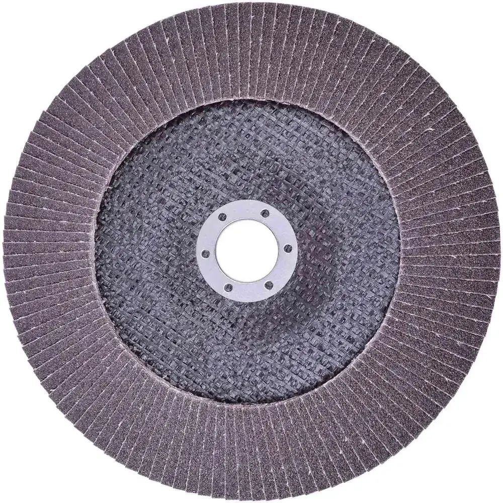Disco flap curvo G60 115MM x 22,23MM metal Worker — fotografia 2