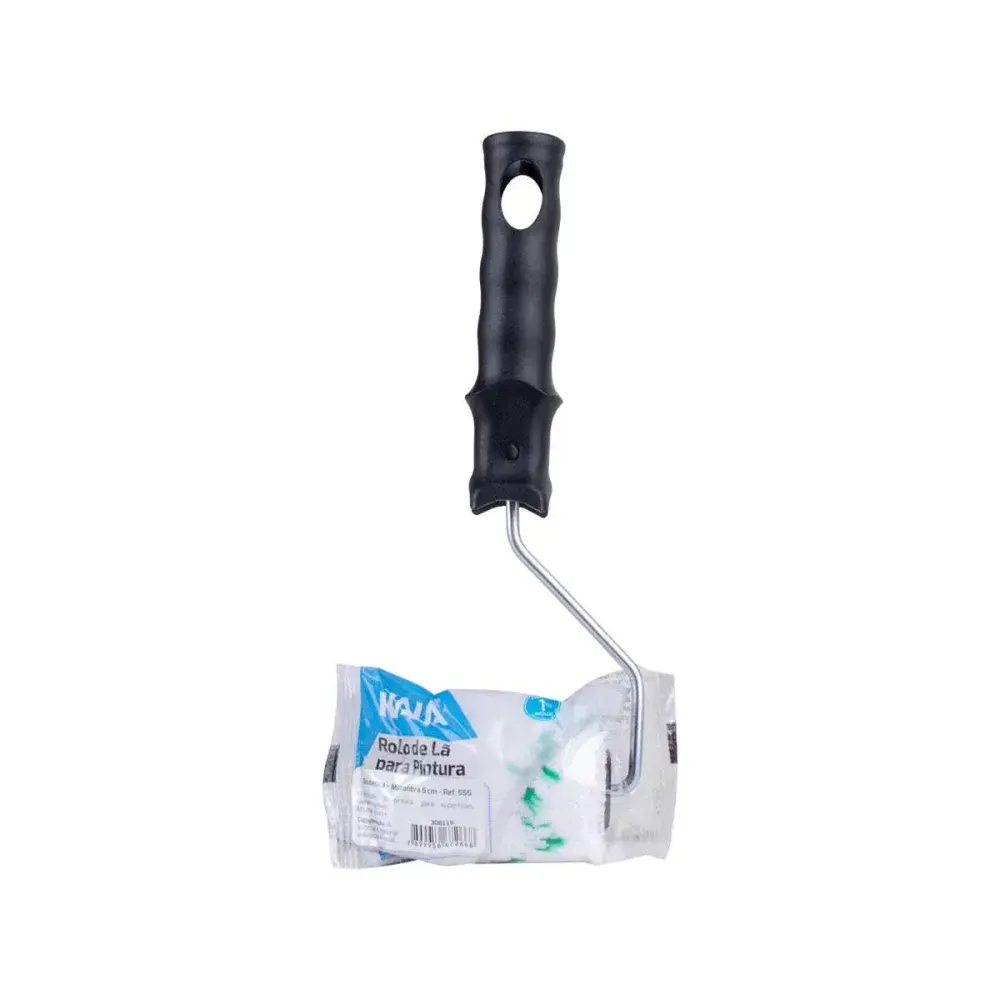 Rolo de lã para pintura com suporte 5CM Kala — fotografia 5