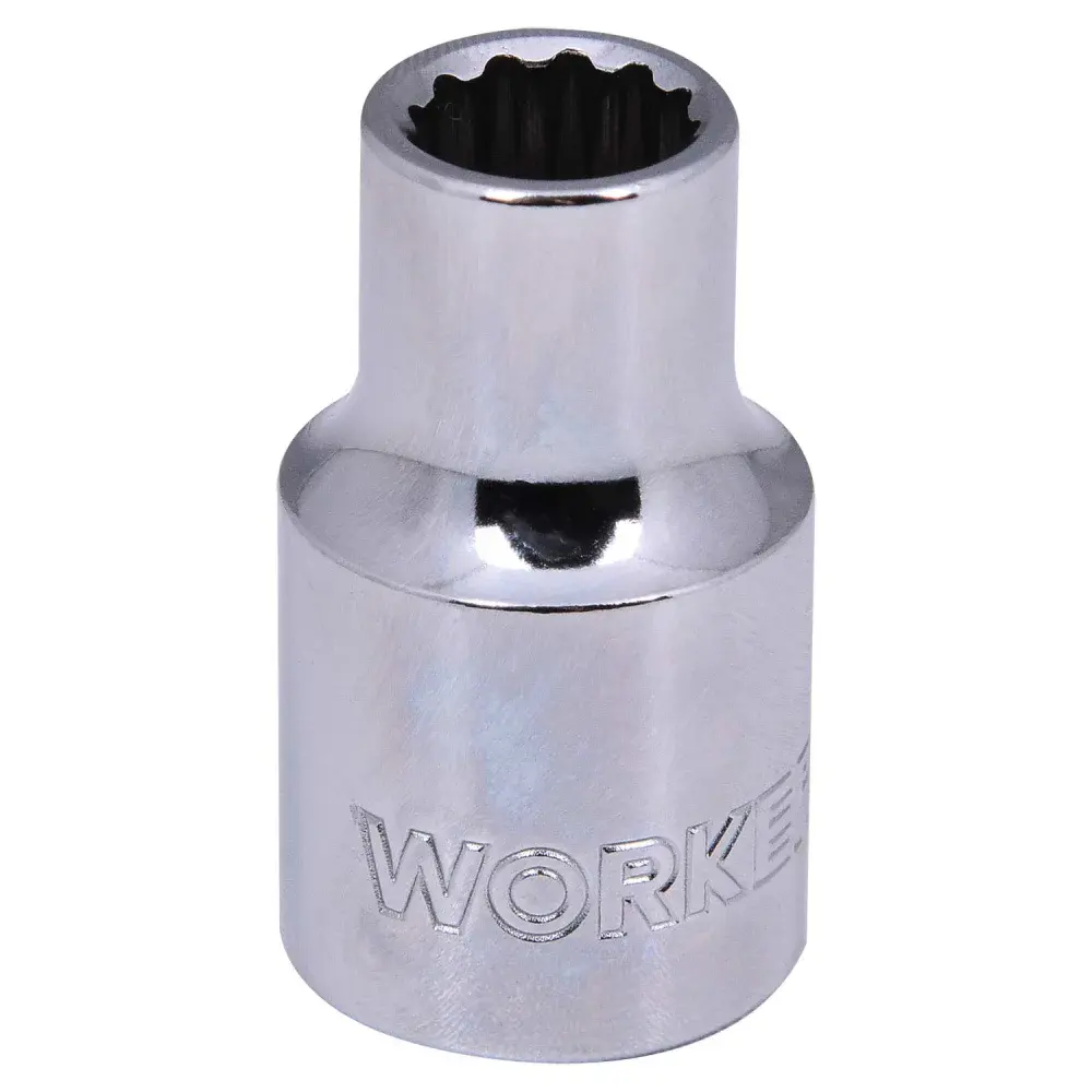 Soquete estriado encaixe 1/2 10MM Worker — fotografia de referência