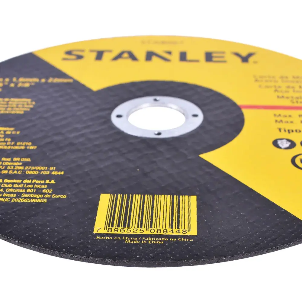 Disco de corte fino para metais 7 x 1,6MM x 7/8 Stanley — fotografia 5