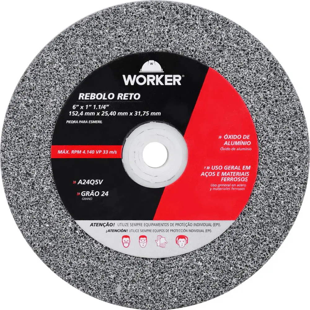 Rebolo uso geral 6X1X1.1/4 grosso Worker — fotografia de referência