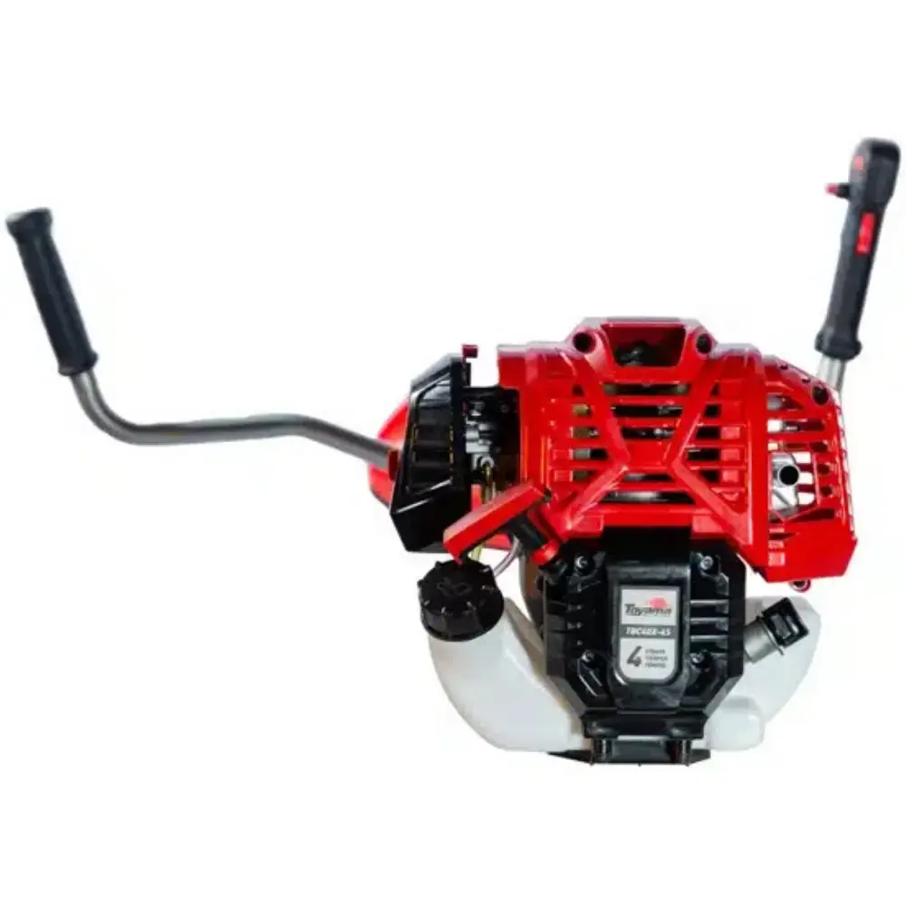 Roçadeira lateral a gasolina 4 tempos 38,9CC guidão bicicleta Toyama — fotografia 4