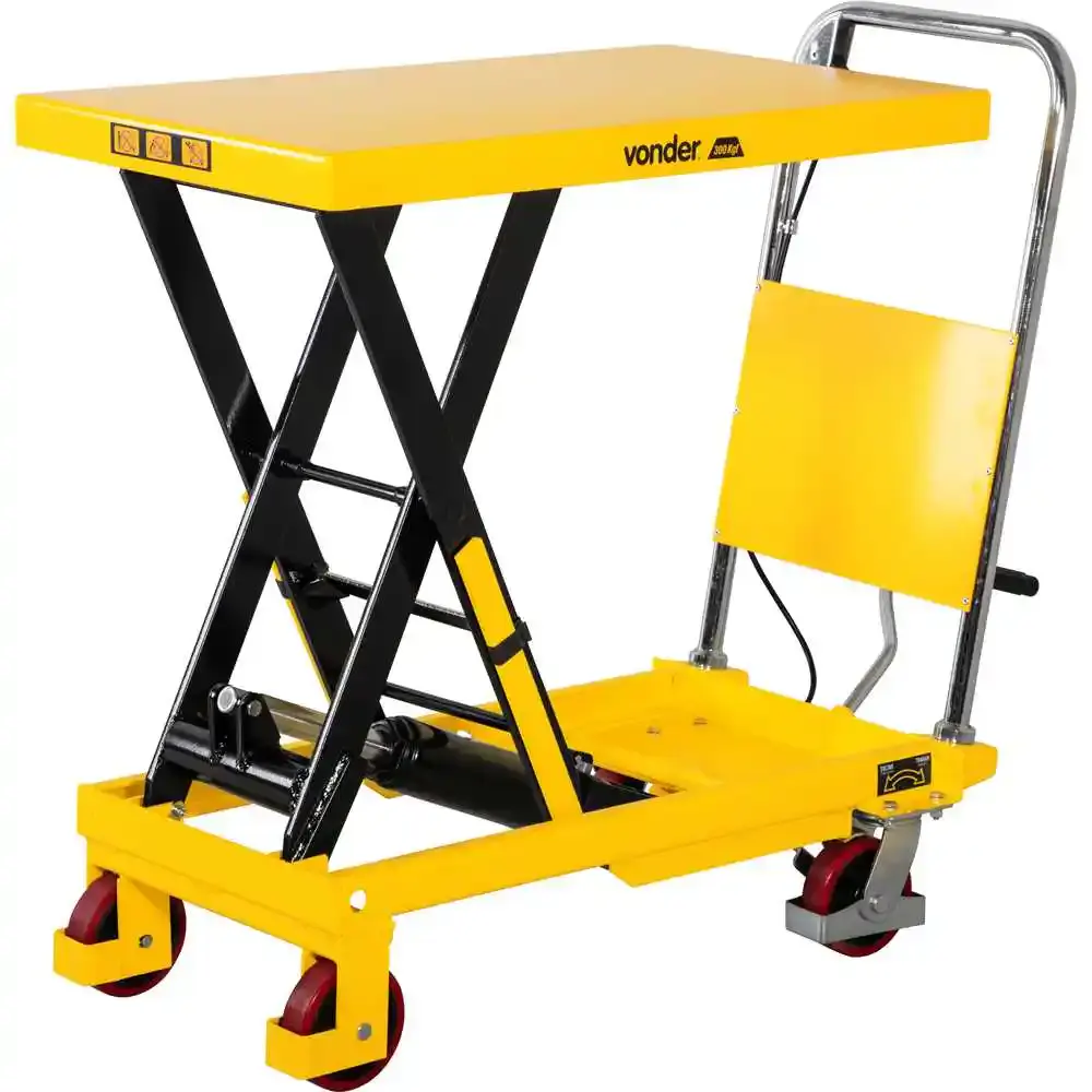 Mesa hidráulica pantográfica 300 KG MPP300 Vonder — fotografia 5