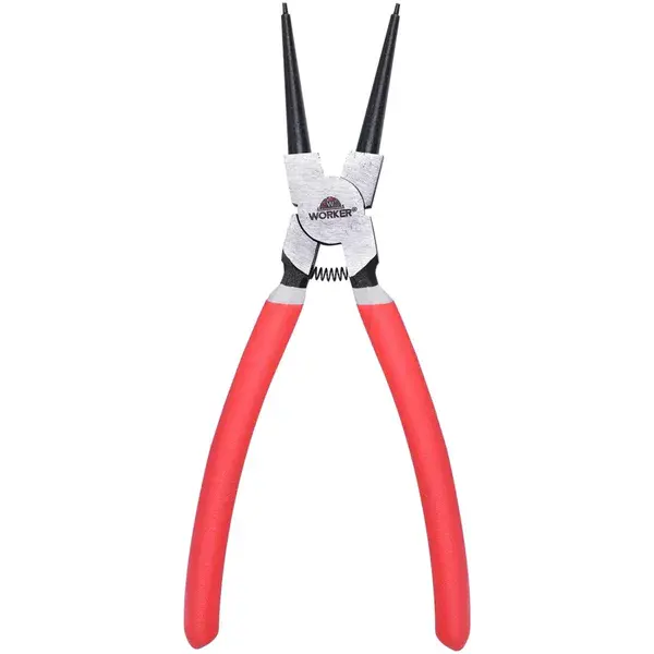 Alicate para anel bico reto interno 7” 20877 Worker — fotografia 11