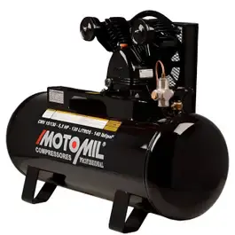 Compressor 15 pés 130L 2 pistões CMV sem motor 00022868-2 MotoMil — fotografia 2