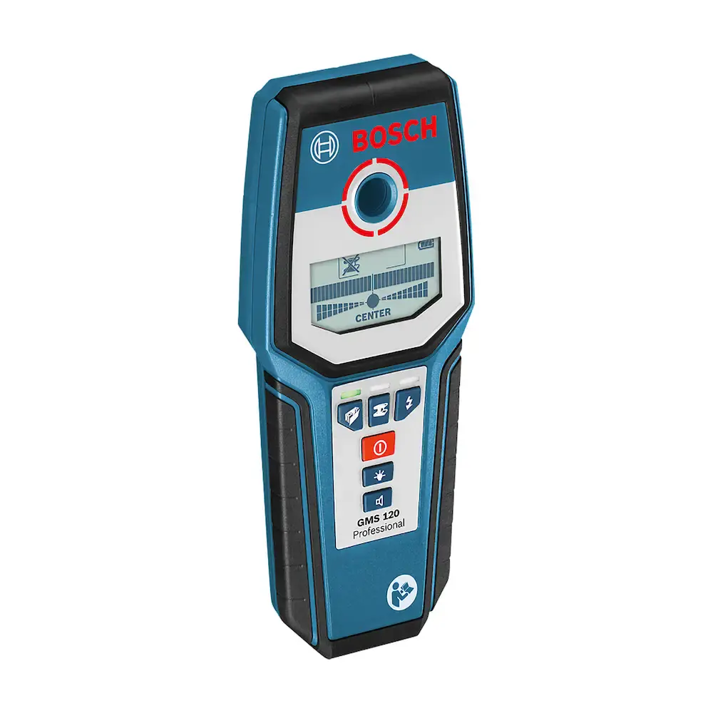 Detector de Materiais GMS 120, 120 mm BOSCH — fotografia 5