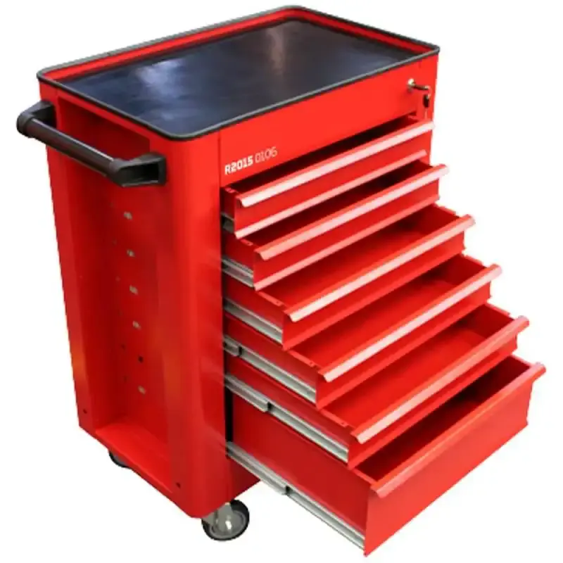 Carrinho para ferramentas com 6 gavetas R20150106 Gedore RED — fotografia 3