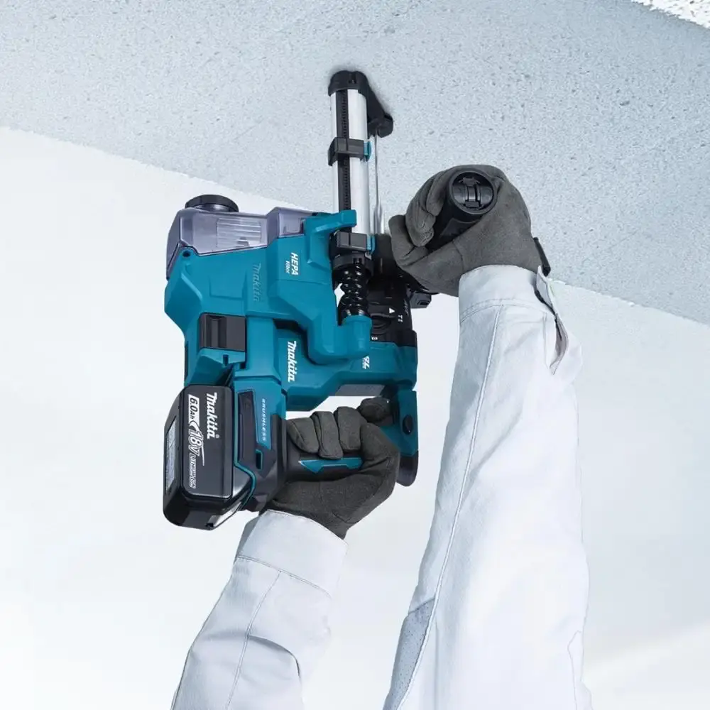 Martelete plus 2.4KG 18V com 2 baterias 18V 5,0AH e carregador Makita — fotografia 5