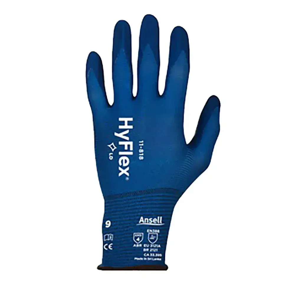 Uva multiuso hyflex azul 11-818 t 08 Ansell