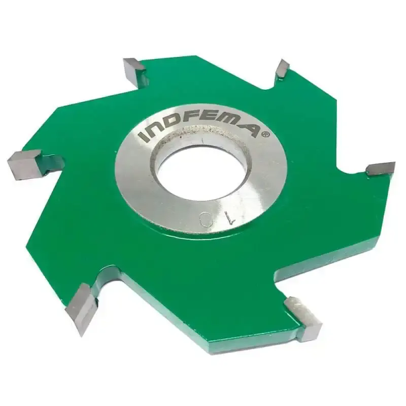 Fresa Ranhura HW 125 x 10 x 30mm com 6 Dentes 1800.14 INDFEMA