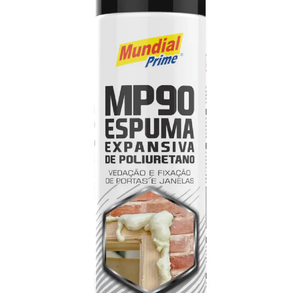 Espuma expansiva poliuretano 500ML 12 unidades mundial prime — fotografia 5