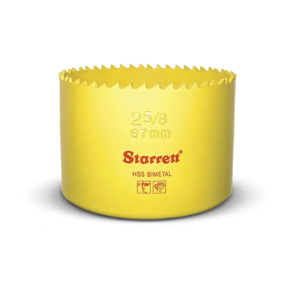 Serra copo aco rap Starrett 1 25MM bimetal