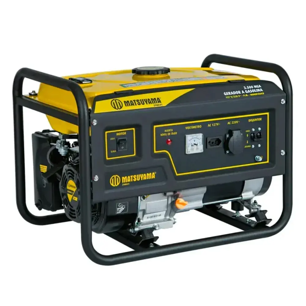 Gerador a gasolina 3500-NGA 127/220V monofásico Matsuyama — fotografia 5