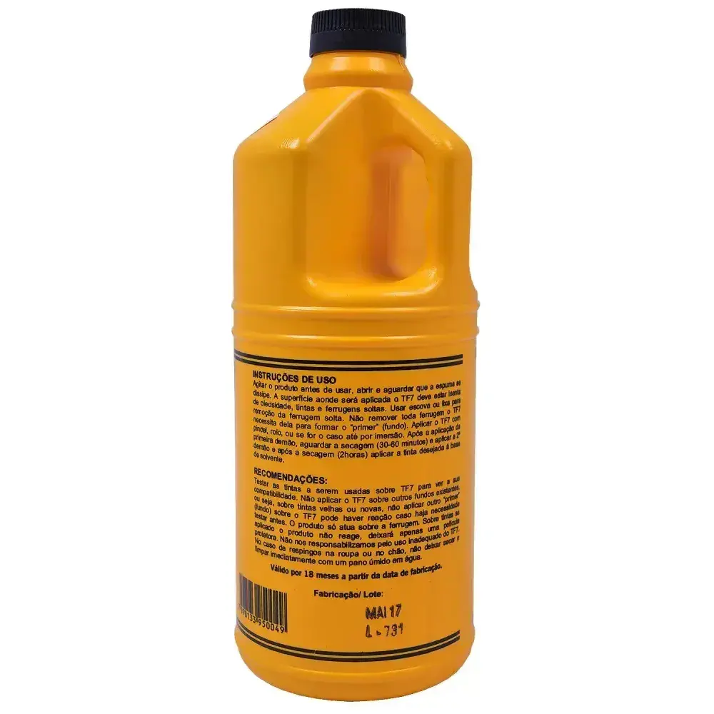 Convertedor de ferrugem em base para pintura 1L TF7 — fotografia 7