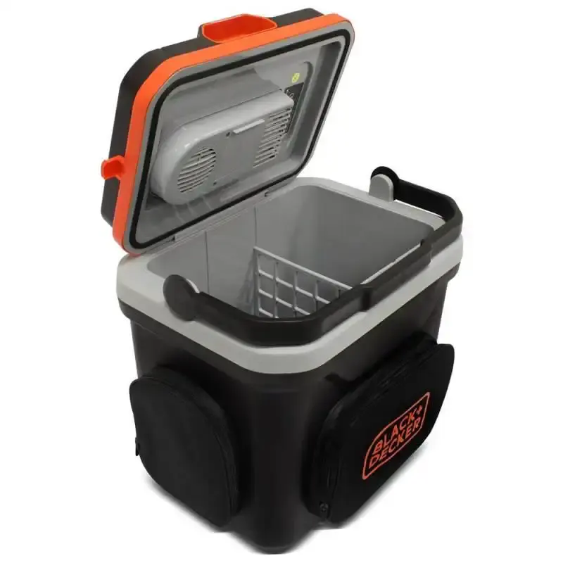 Mini geladeira portátil de viagem 24 litros BDC24L-LA black & decker — fotografia 3