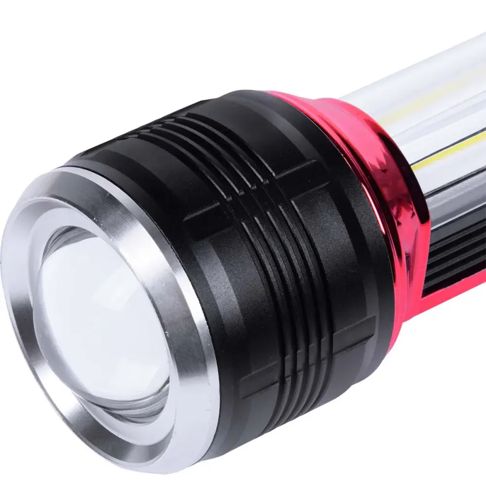 Lanterna super led recarregável abs 18CM Bumafer — fotografia 5
