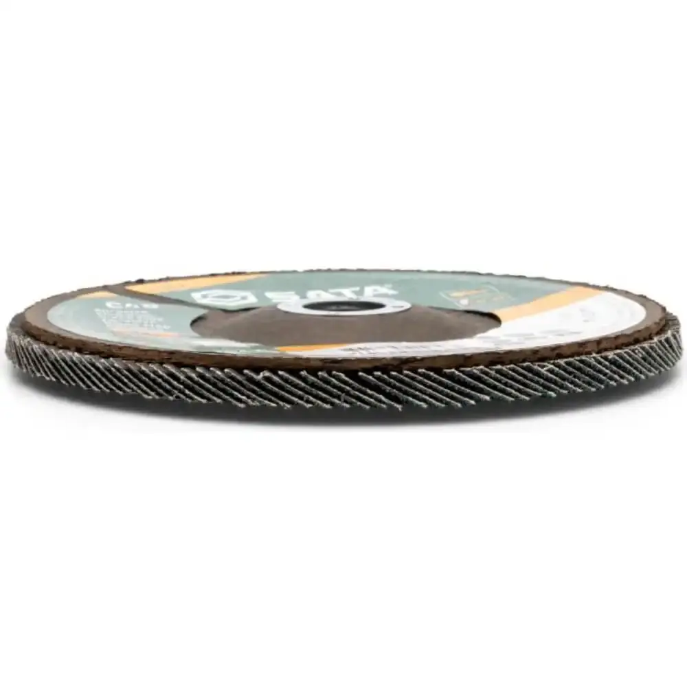Disco de lixa flap abrasivo metal 7 pol grão 40 ST55505G Sata — fotografia 3