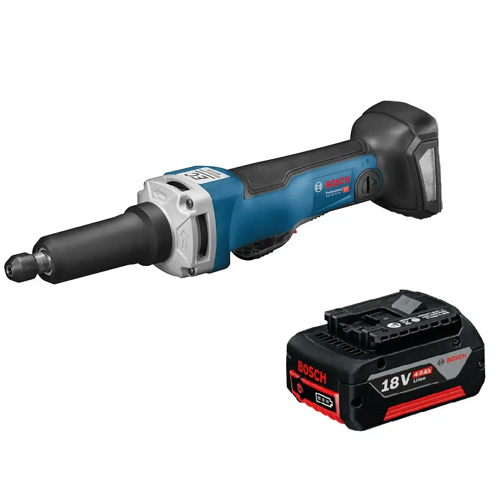 Retífica industrial GGS18V-23PLC com bateria 18V gbali-ion Bosch — fotografia de referência