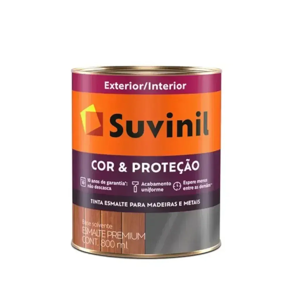 Esmalte cor e proteção acetinado base C2 800ML suvinil selfcolor — fotografia 2