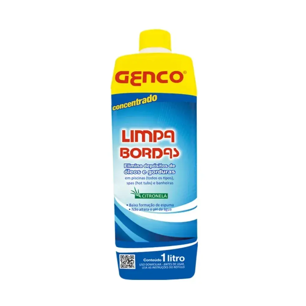 Limpa de bordas biodegradável concentrado 1LITRO Genco — fotografia 3