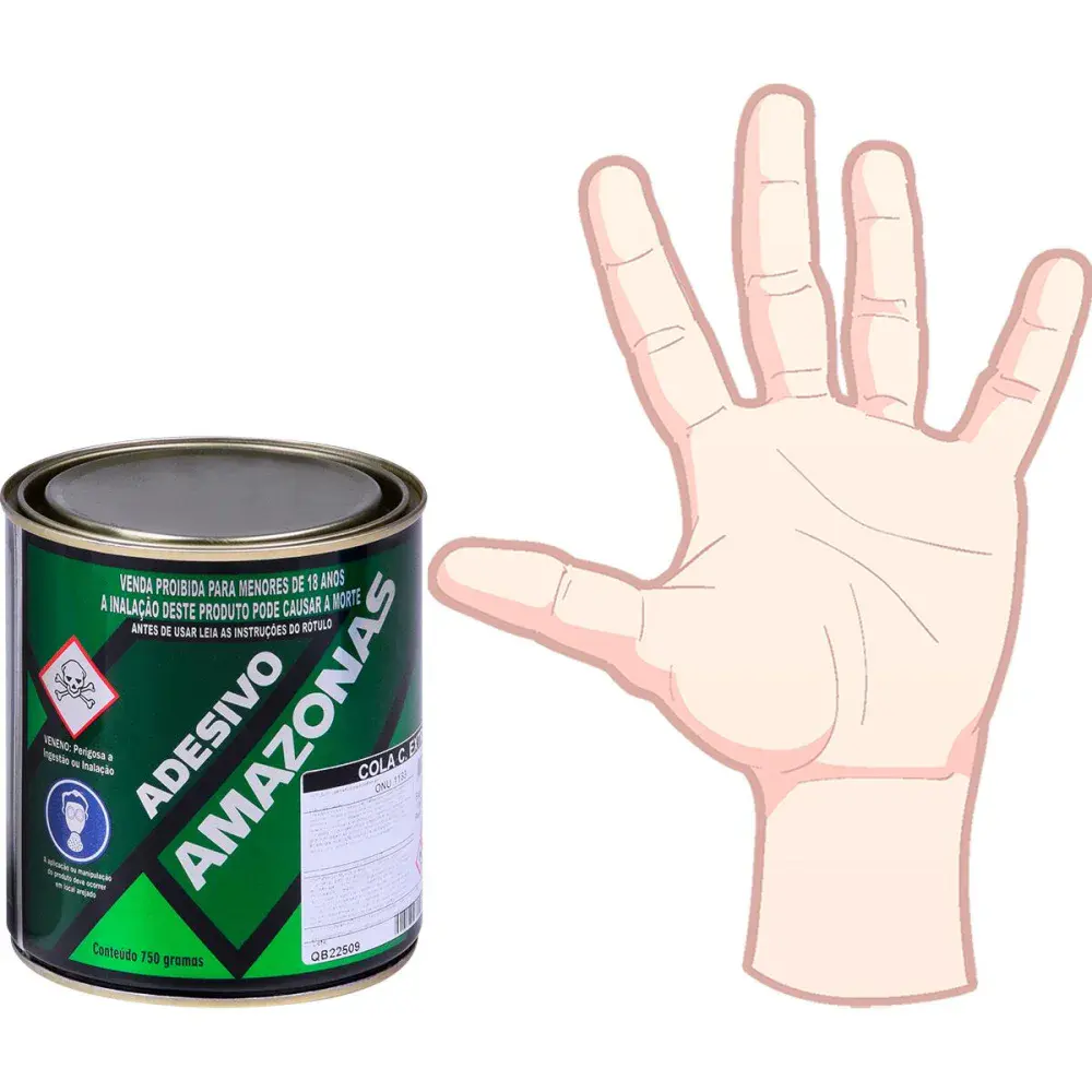 Adesivo de contato extra 750G Amazonas — fotografia 4