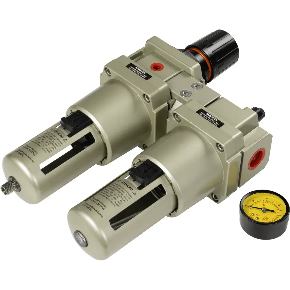 Regulador de lubrificação ar 145 lbf/pol 3/4 Bumafer — fotografia 5