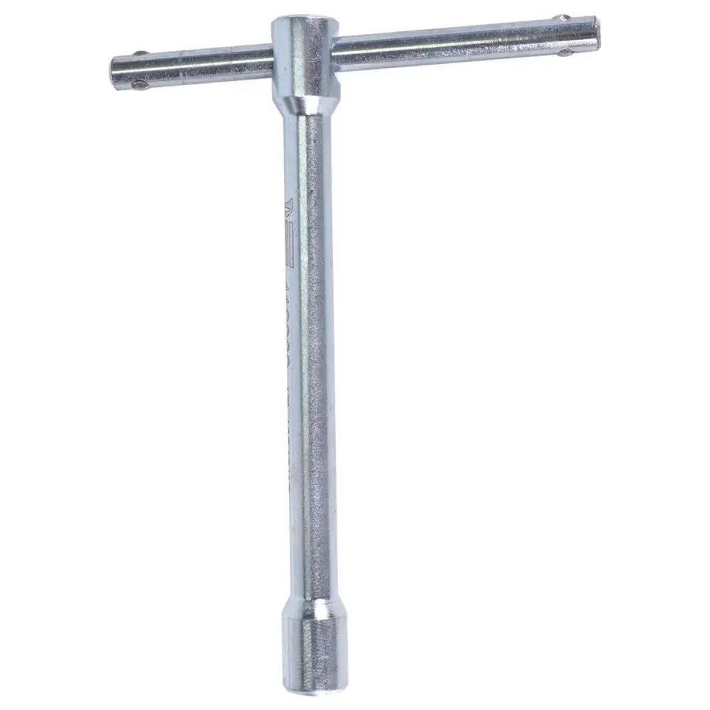 Chave t curta 140MM com soquete fixo quadrado 8MM Raven