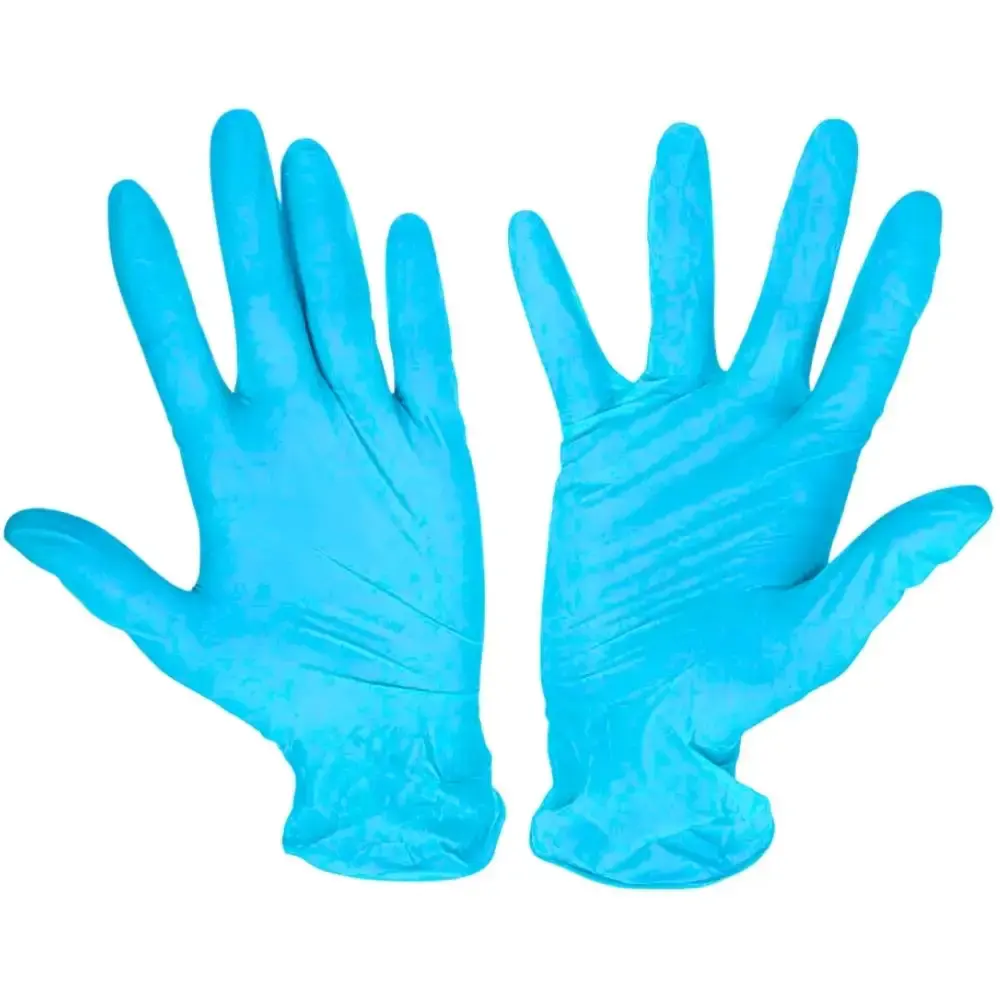 Luva nitrílica nitrilglove f com 100 unidades Carbografite GG — fotografia 4