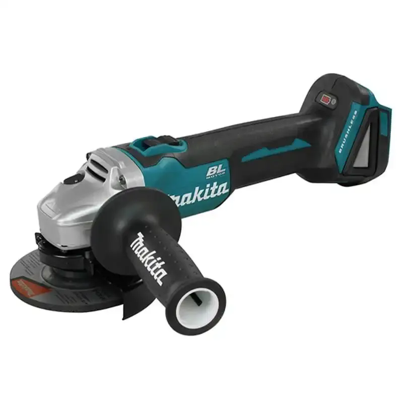 Esmerilhadeira Angular 4.1/2 POL à Bateria 18V DGA508Z s/ Bateria e Carregador MAKITA — fotografia de referência