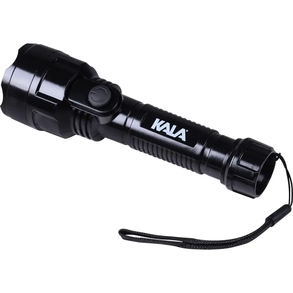 Lanterna super led 2AA preto Kala — fotografia 2