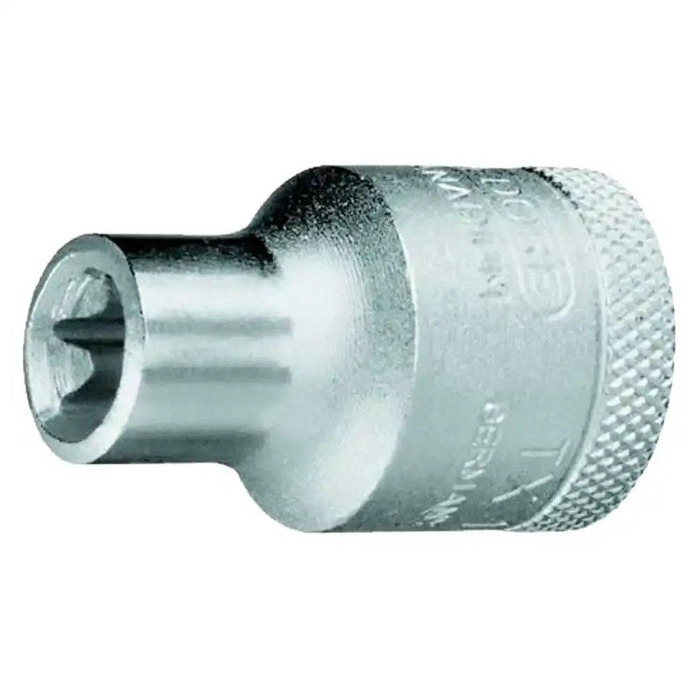 Soquete torx encaixe 1/2 polegada E10 015625 Gedore — fotografia 3