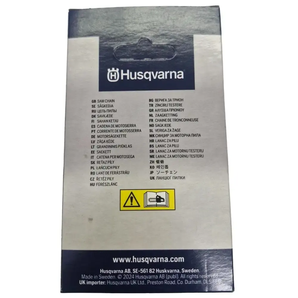 Corrente para motosserra x-cut 3/8POL 1,5MM 48 facas S85 Husqvarna — fotografia 3