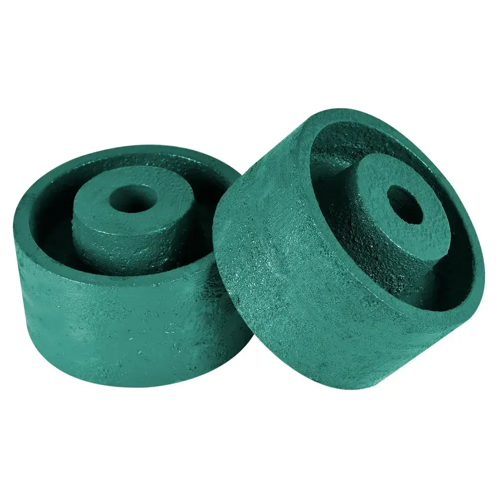 Roda de poliuretano pequena completa para macaco 2 toneladas Ribeiro RMP030